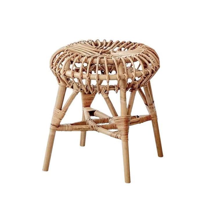 Tabouret Osier Rond et Nordique