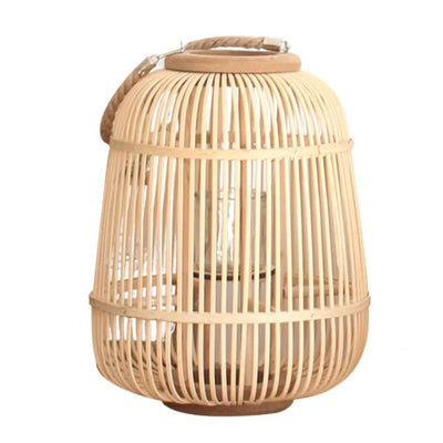 Lanterne Rotin de Style Vintage