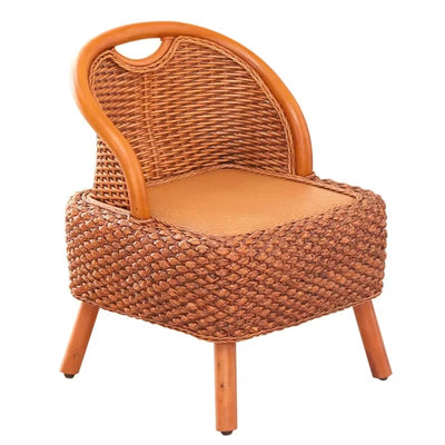 Tabouret Osier Moderne avec Dossier