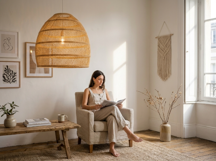 La pièce en rotin qui change votre intérieur